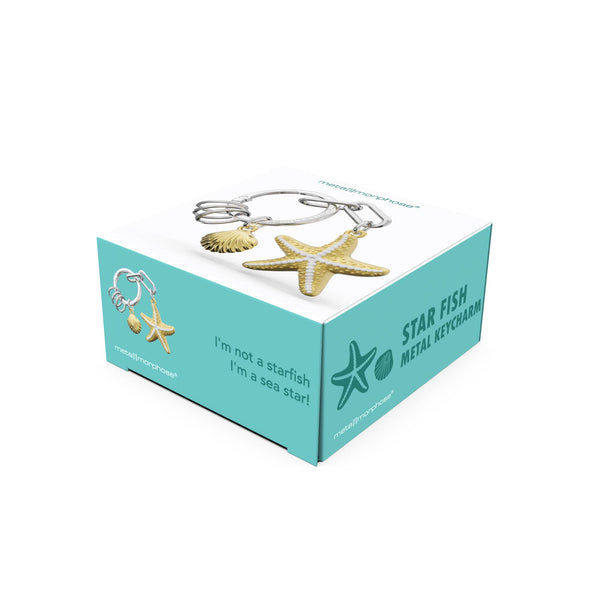 Porte-clés charms Étoile de Mer