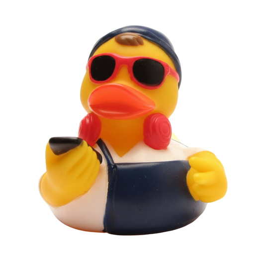 Red Hipster Duck