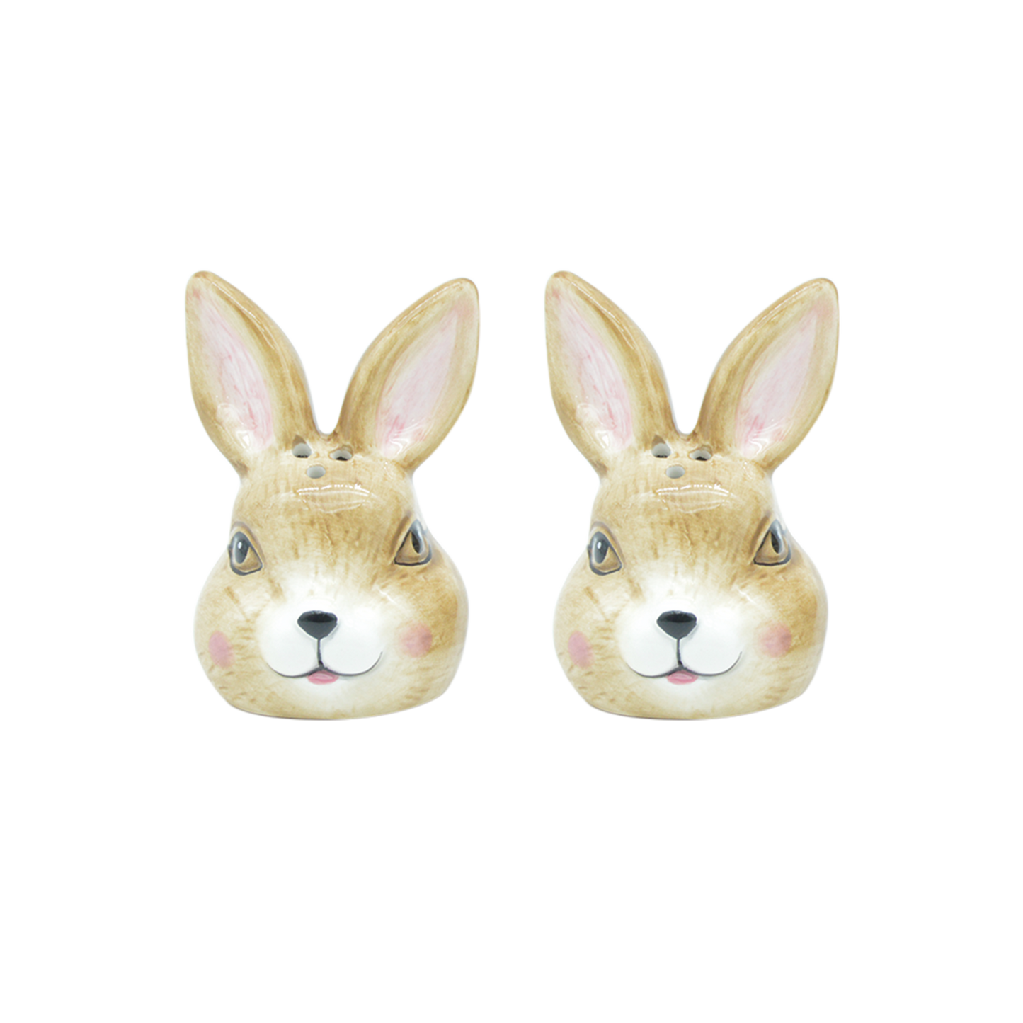 Salt and Pepper Bunny Heads