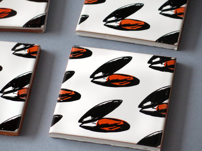 Posavasos de cerámica, moldes de diseño