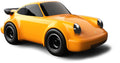Porsche 911 amarelo - Baghera