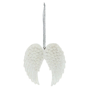 Décoration à Suspendre Ailes d’Ange à Paillettes