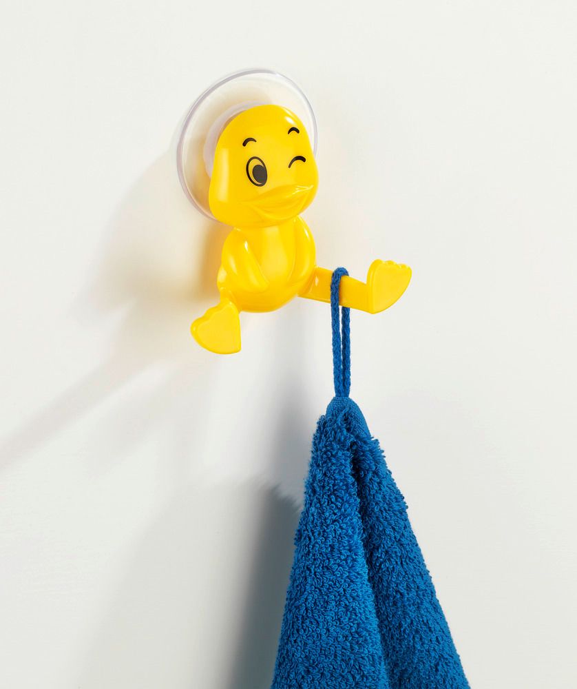 Cotter de sucção de pato amarelo