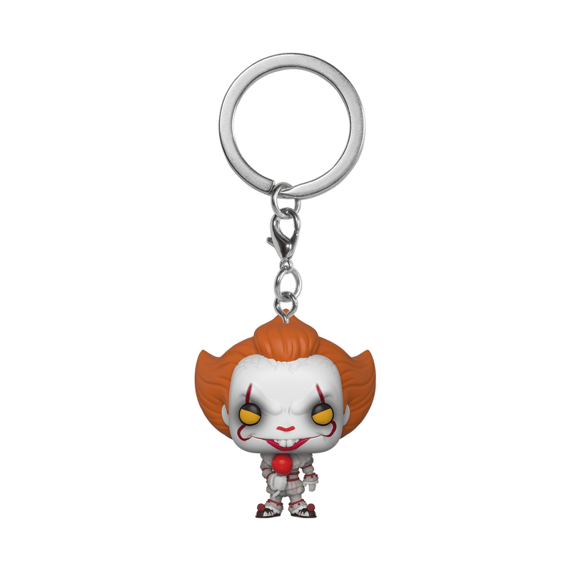pop keychain pennywise with balloon