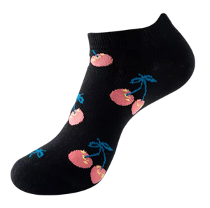 Cherry Short Socks