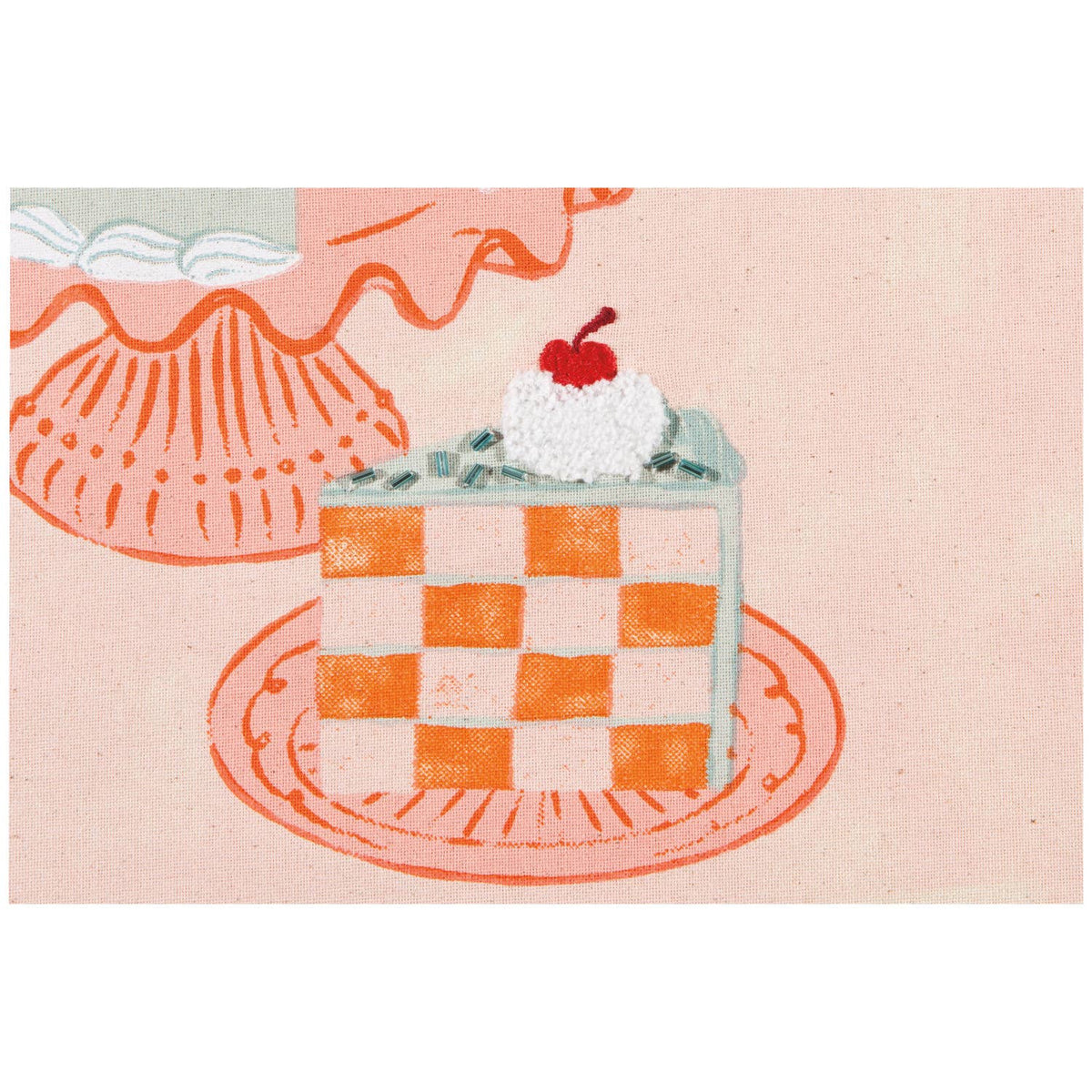 Theedoek met de tekst "Take The Cake"