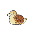 Duck Turtle Pin