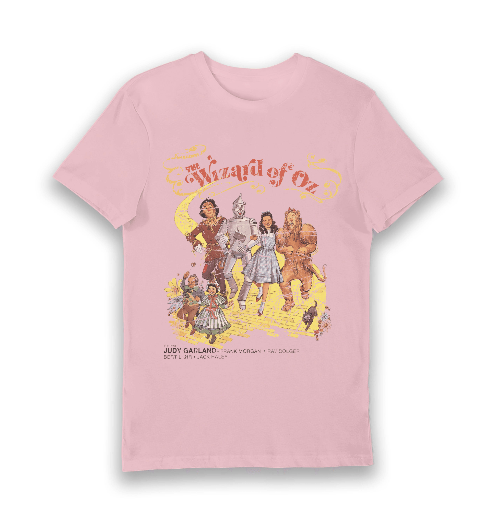 T-shirt adulte Le Magicien d'Oz groupe de personnages