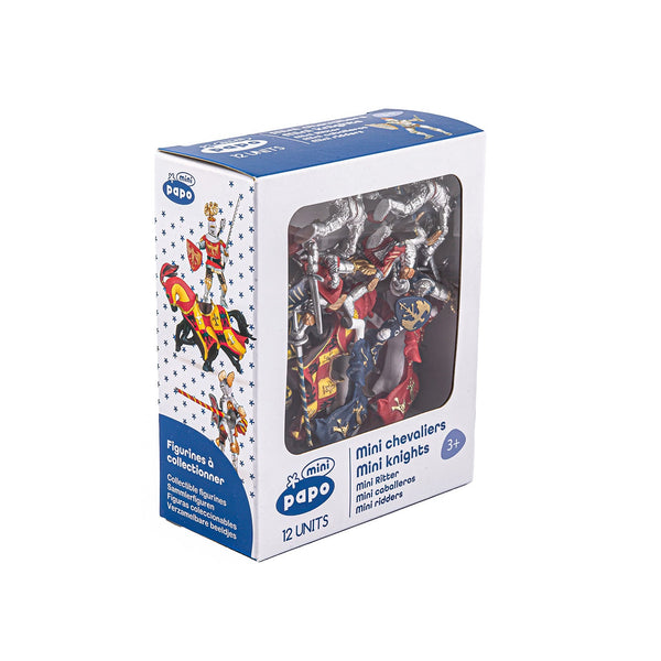 Figurine Mini Chevaliers, 12 pièces Papo - mini figurine