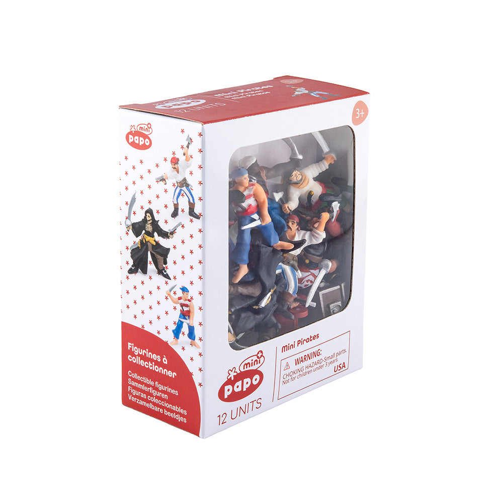 Figurine Mini PLUS Pirates & corsaires, 12 pièces