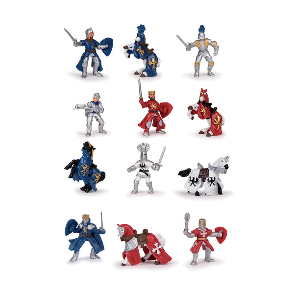 Figurine Mini PLUS Chevaliers, 12 pièces Papo - mini figurine