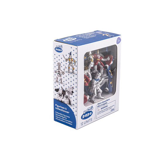 Figurine Mini PLUS Chevaliers, 12 pièces