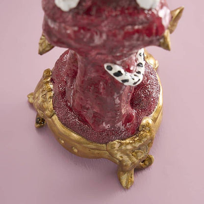 Chandelier Leo, 2 sortes. Résine de poly, 11 x 10,5 x 33 cm