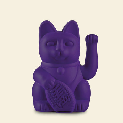 Chat Chanceux Violet
