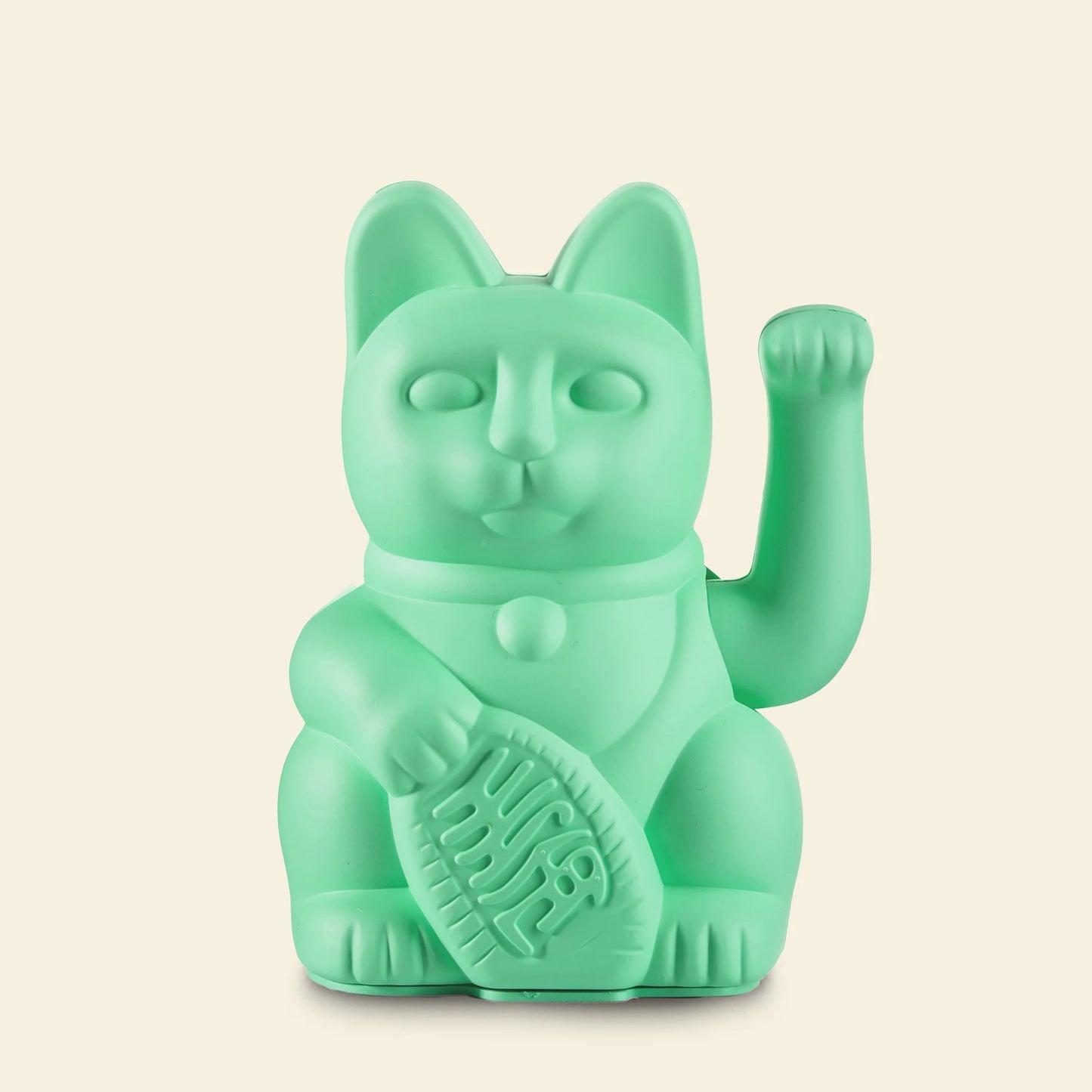 Chat Chanceux Vert Menthe