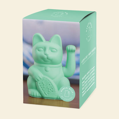 Chat Chanceux Vert Menthe