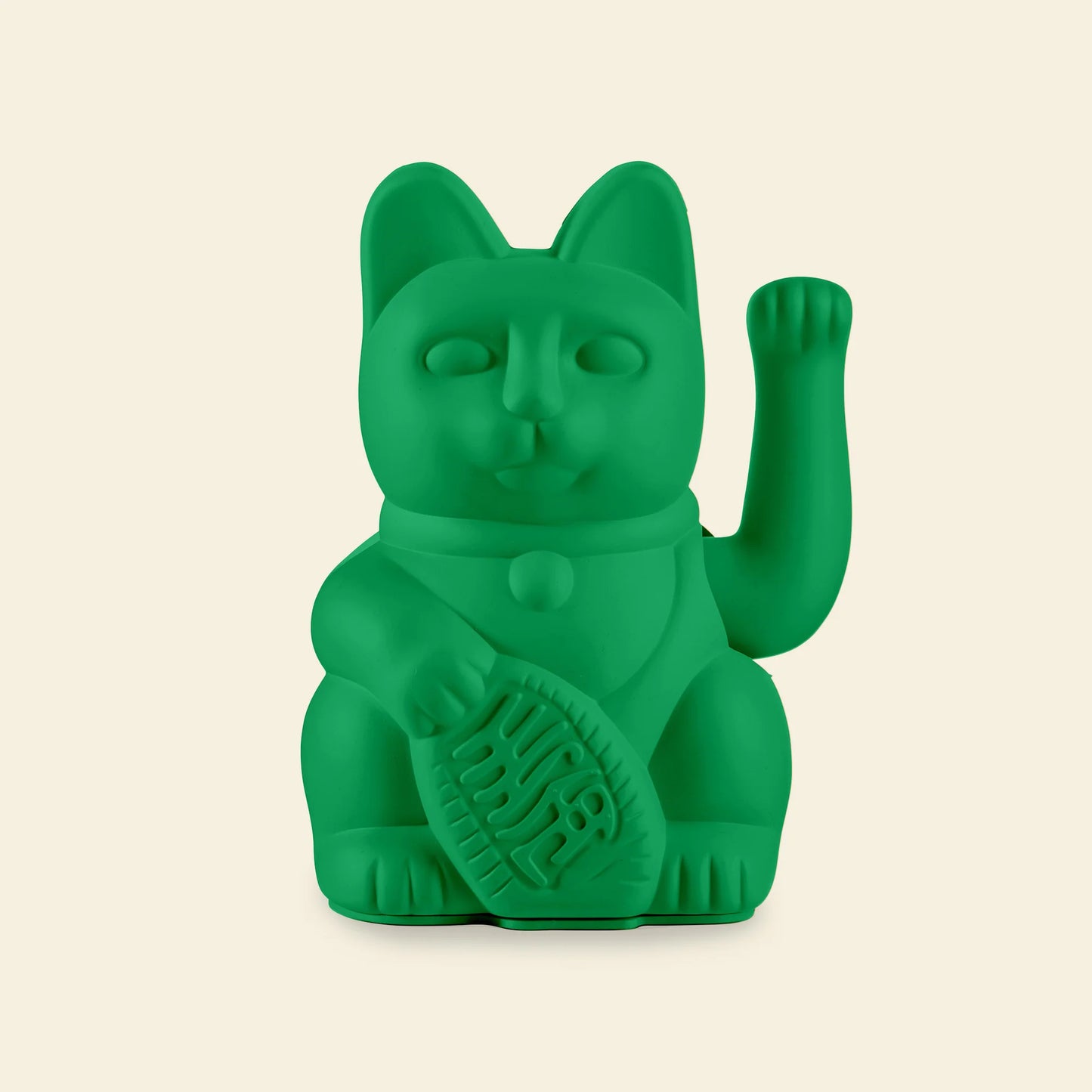 Chat Chanceux Vert Vif