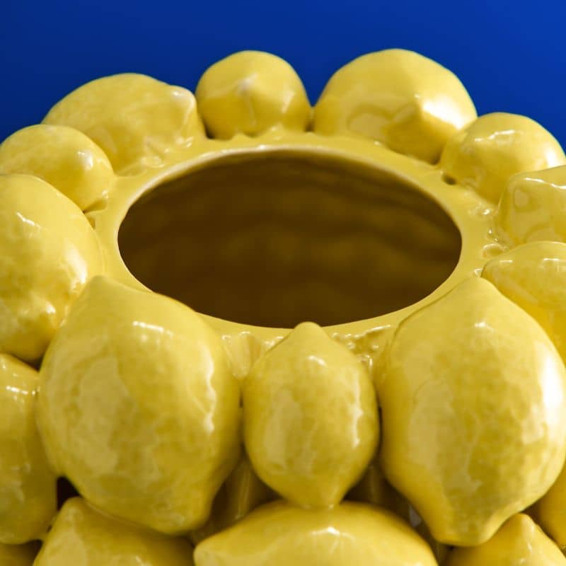 Vaso giallo limone