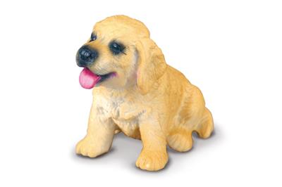 Figurine Chiot Golden Retriever - (S)