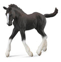 Figure Foal Shire Horse Black - (M)