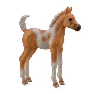 Figurine Poulain Pie Palomino Debout - (M)