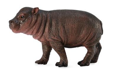 Collecta Animaux sauvages (S): HIPPOPOTAME NAIN VEAU 5,9x2,1x3,8cm