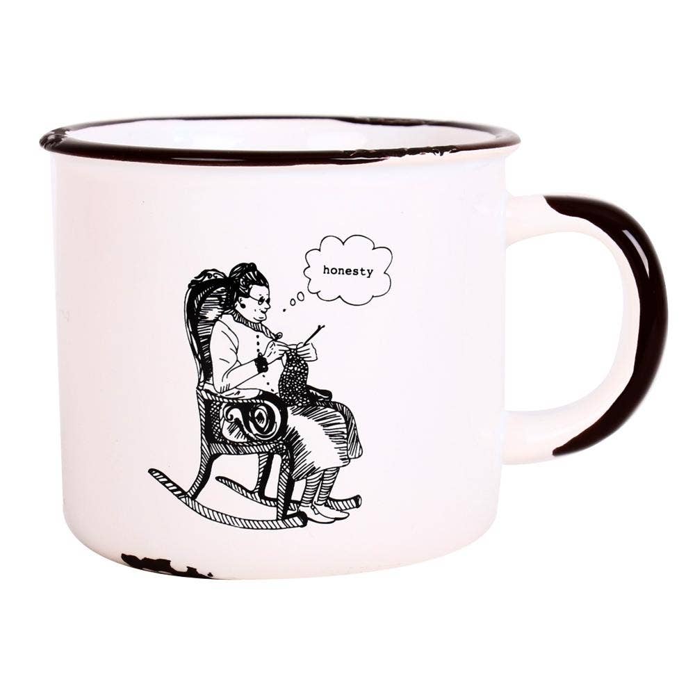 Hand-Painted Grandma Mug