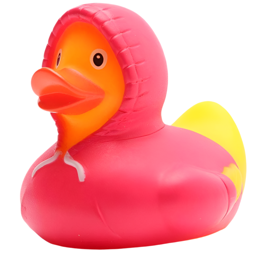 Canard Sweat à Capuche - Rose