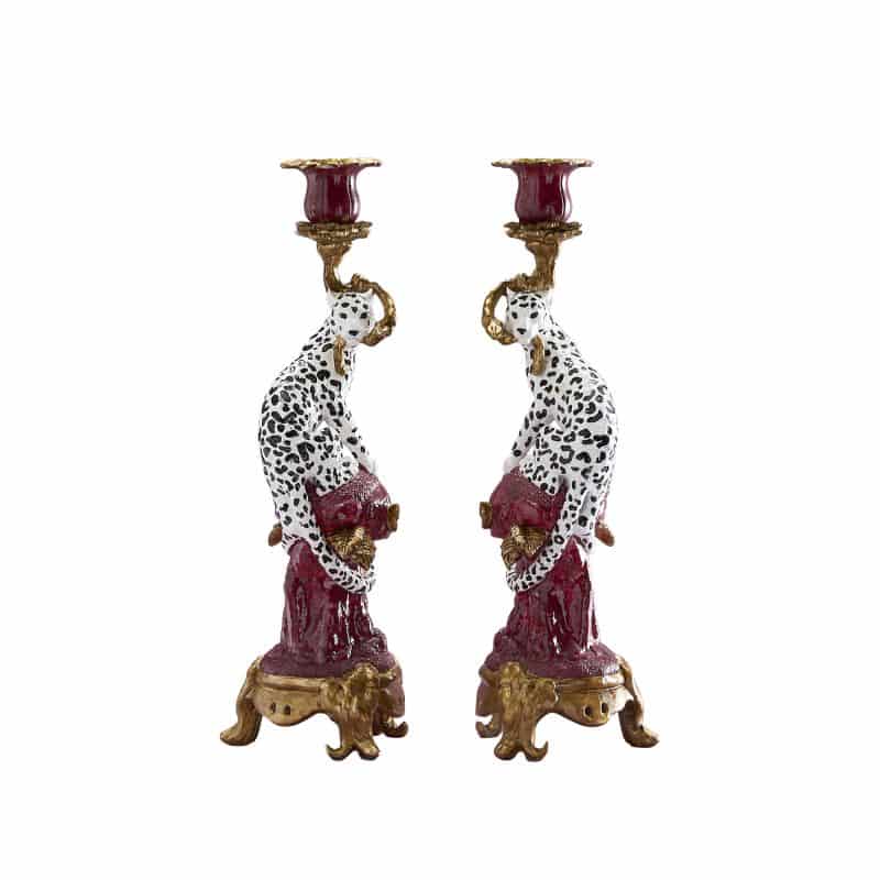 Chandelier Leo, 2 sortes. Résine de poly, 11 x 10,5 x 33 cm