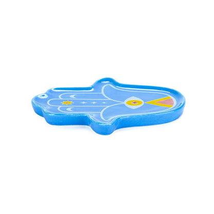 Porte-encens Lucky Hand bleu