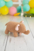 Brown Baby Elephant Plush 