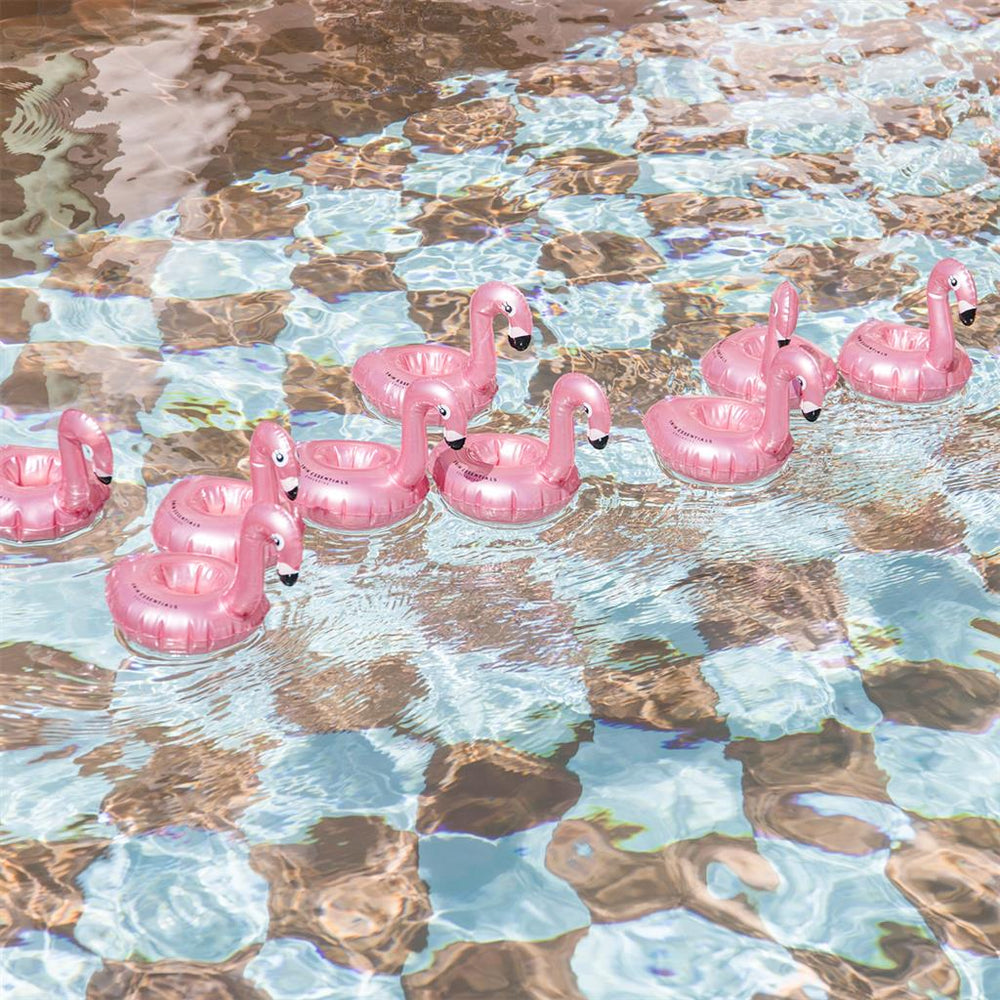 Portavasos Flamingo - Oro rosa