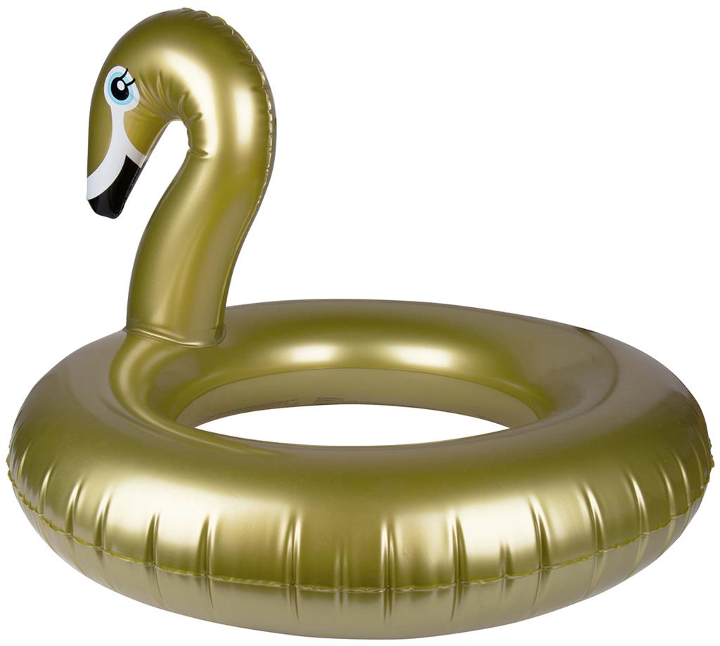 Flotador de piscina Cisne Dorado 