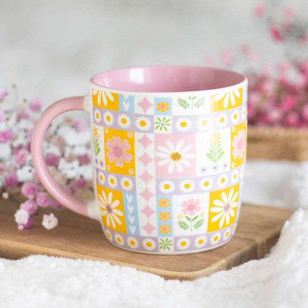 Mug Patchwork Floral