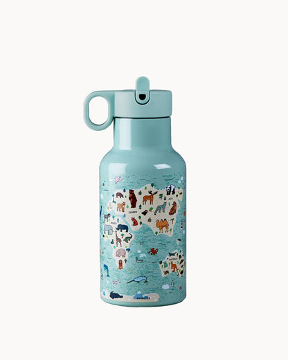 Botella infantil Bioloco Sky - Mapa de animales