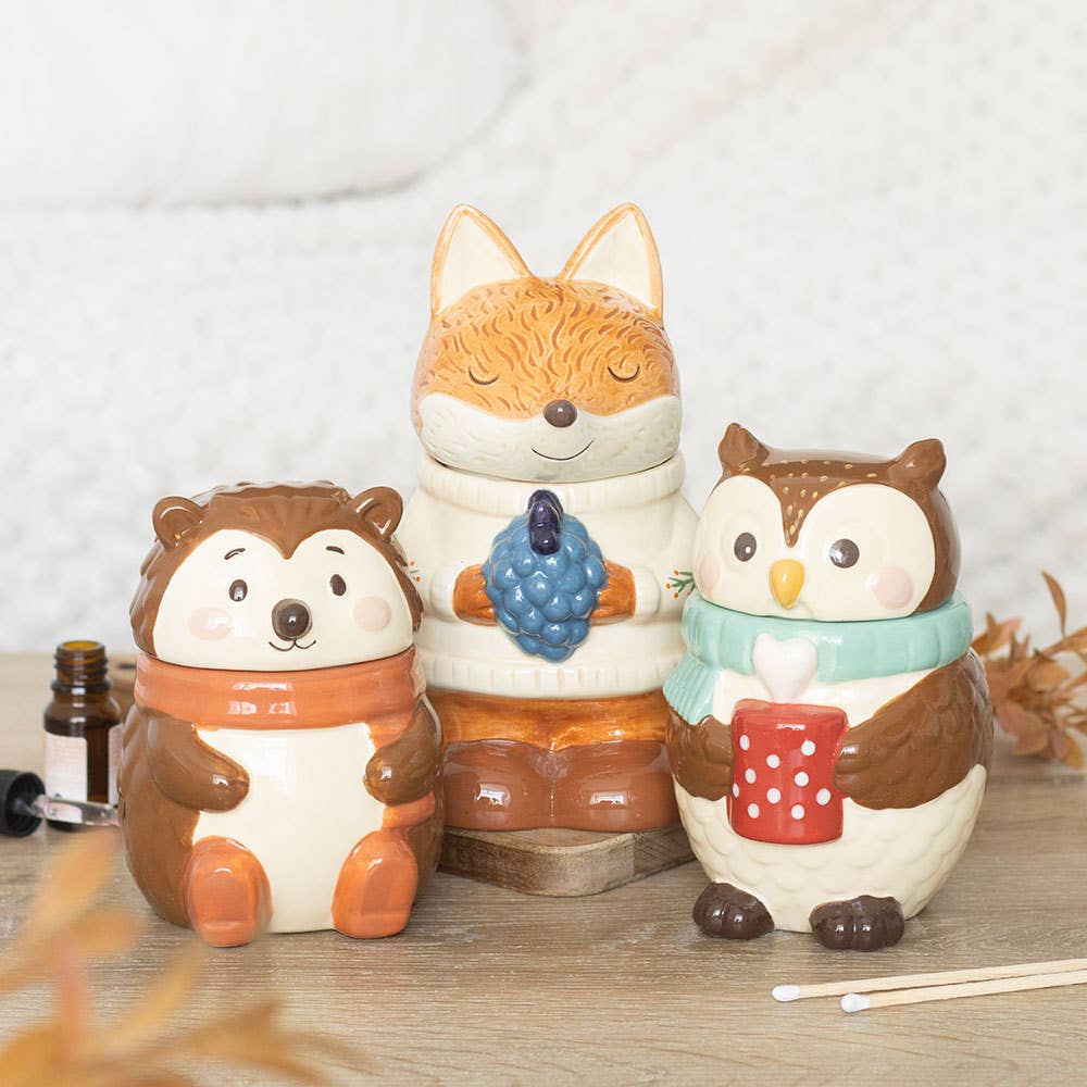 Flynn Fox Automne — brûleur d'huile et chauffe-cire
