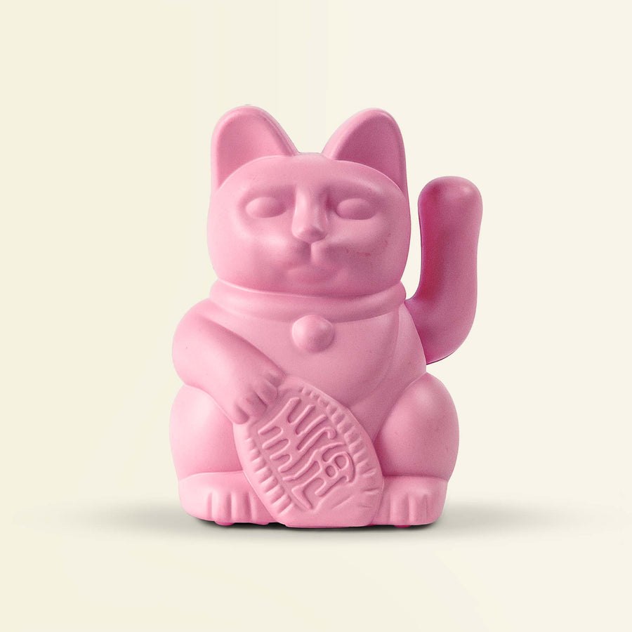 Winkekatze Solar Hot Pink