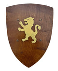 Scudo rustico con leone L