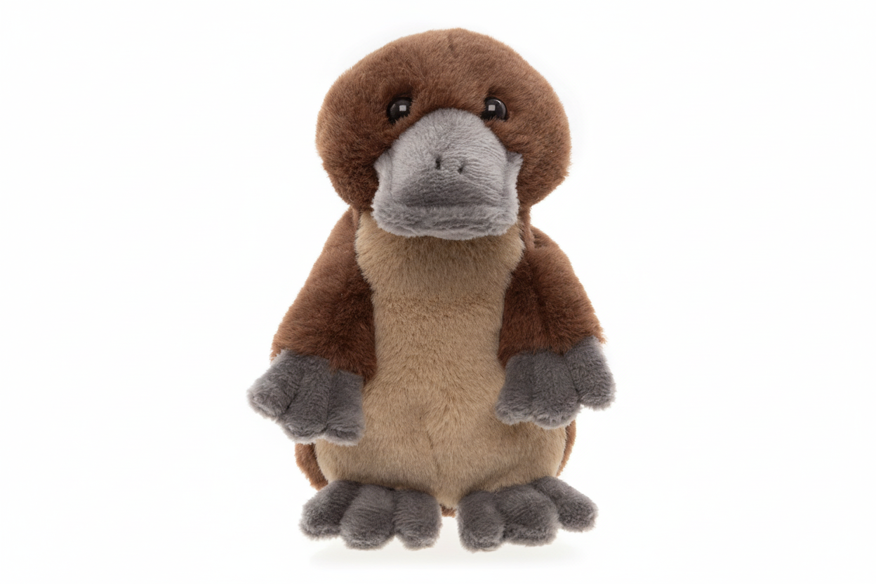 Knuffelbekdier pluche