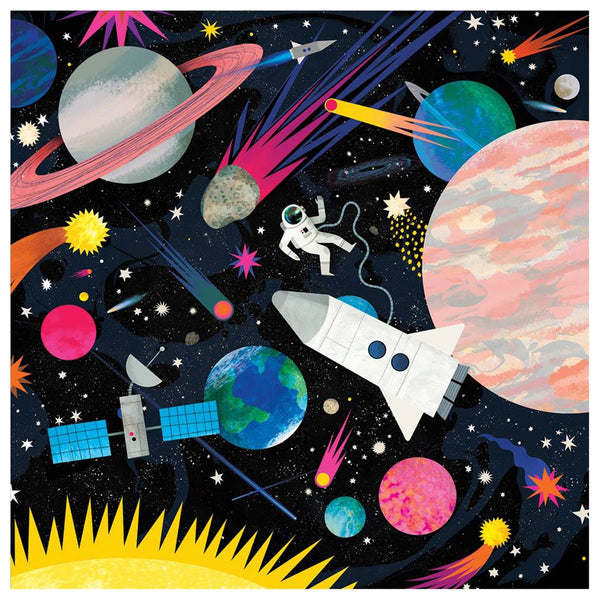 Puzzle spaziale che brilla al buio 500p