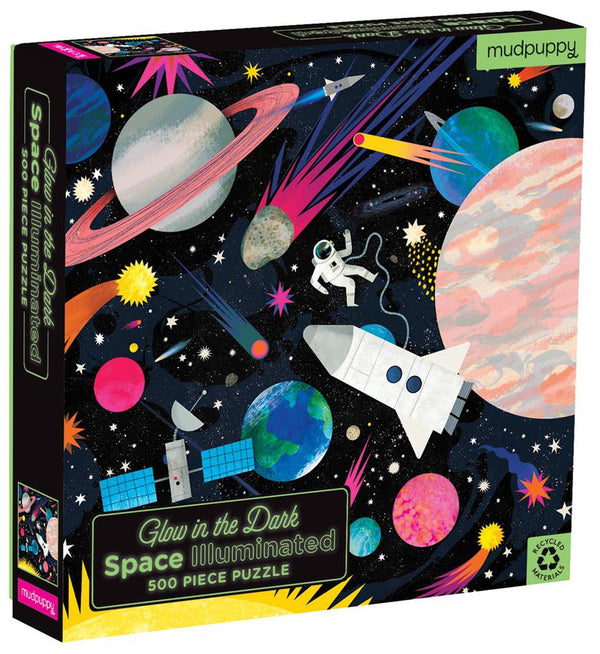 Puzzle spaziale che brilla al buio 500p