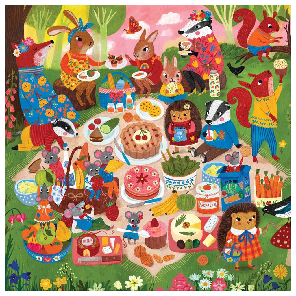 Puzzle Picnic nella foresta 500p