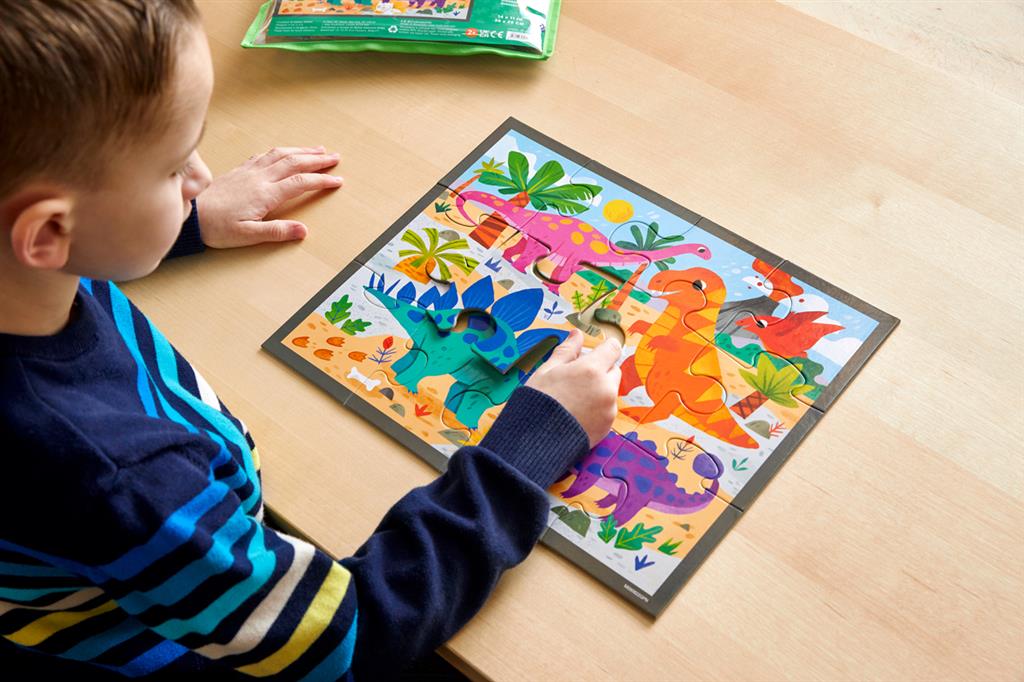 Puzzle Dinosaures 12p