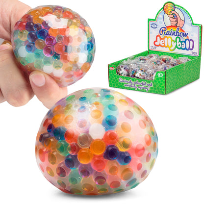 Rainbow jelly ball