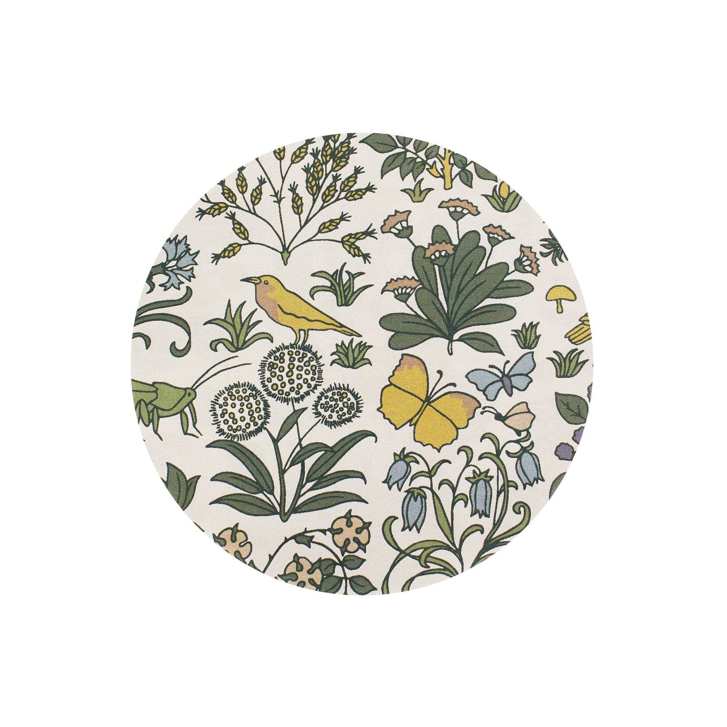 Dessous de Verre en Céramique Voysey Jardin Botanique Faune et Flore