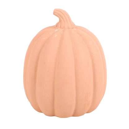 Decoración de calabaza de terracota de 15 cm para Halloween