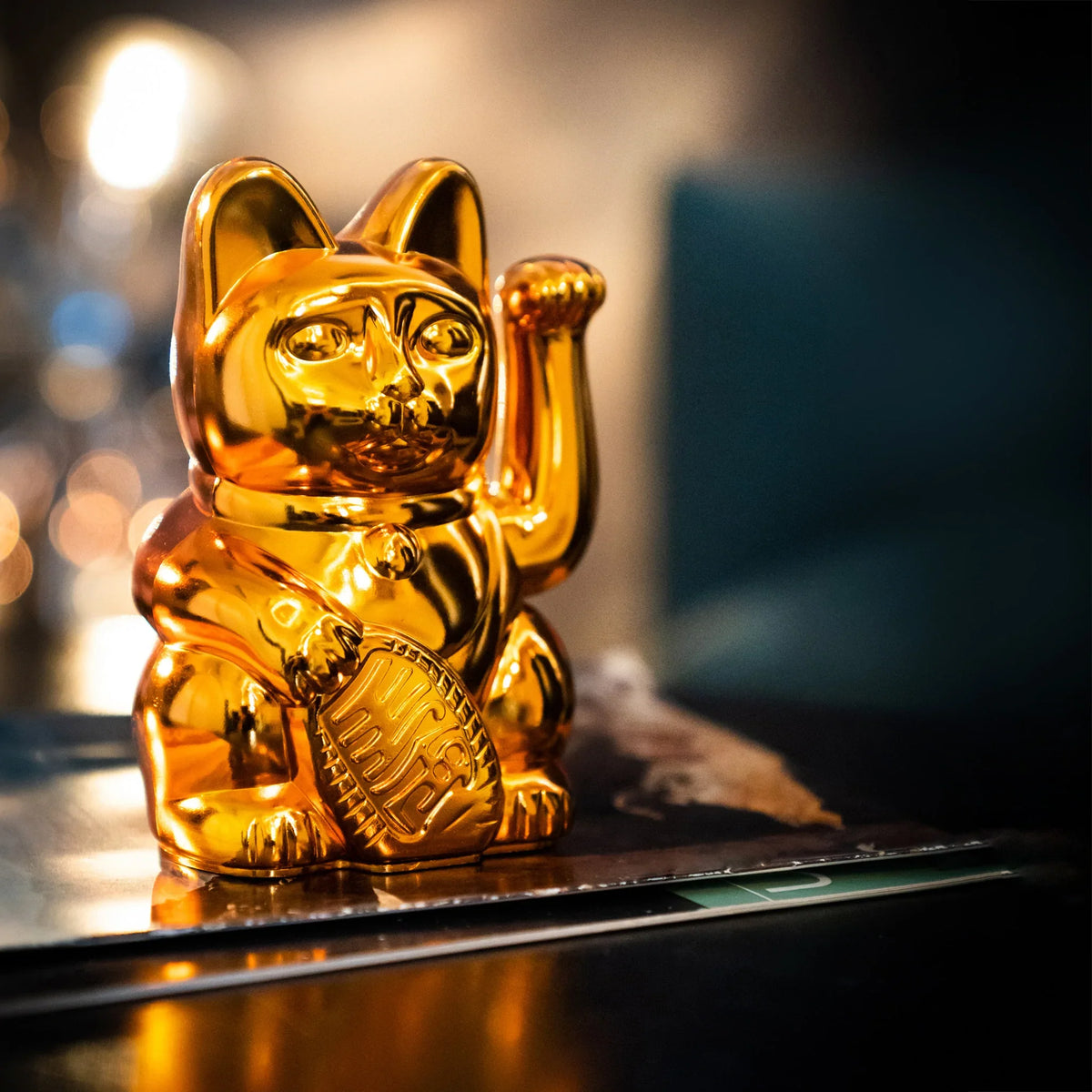 Chat Chanceux Cuivré Brillant - Cosmic Edition Mars