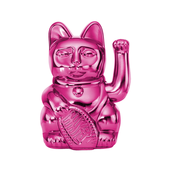 Chat Chanceux Rose Brillant - Cosmic Edition - le Chat Chanceux