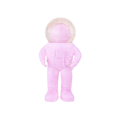 boule a neige astronaute rose donkey