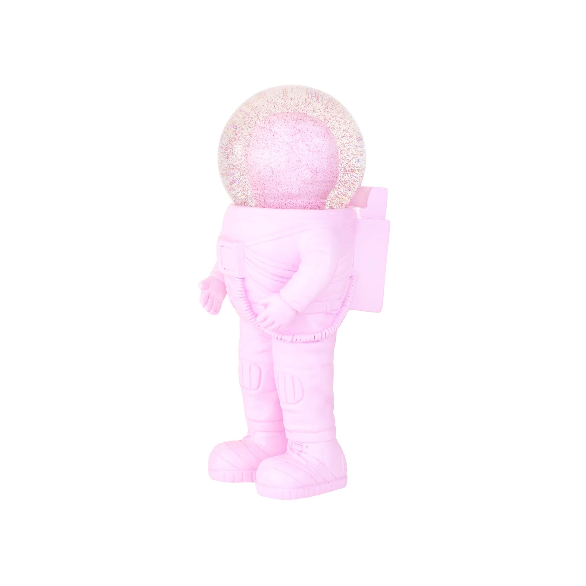 boule a neige astronaute rose donkey